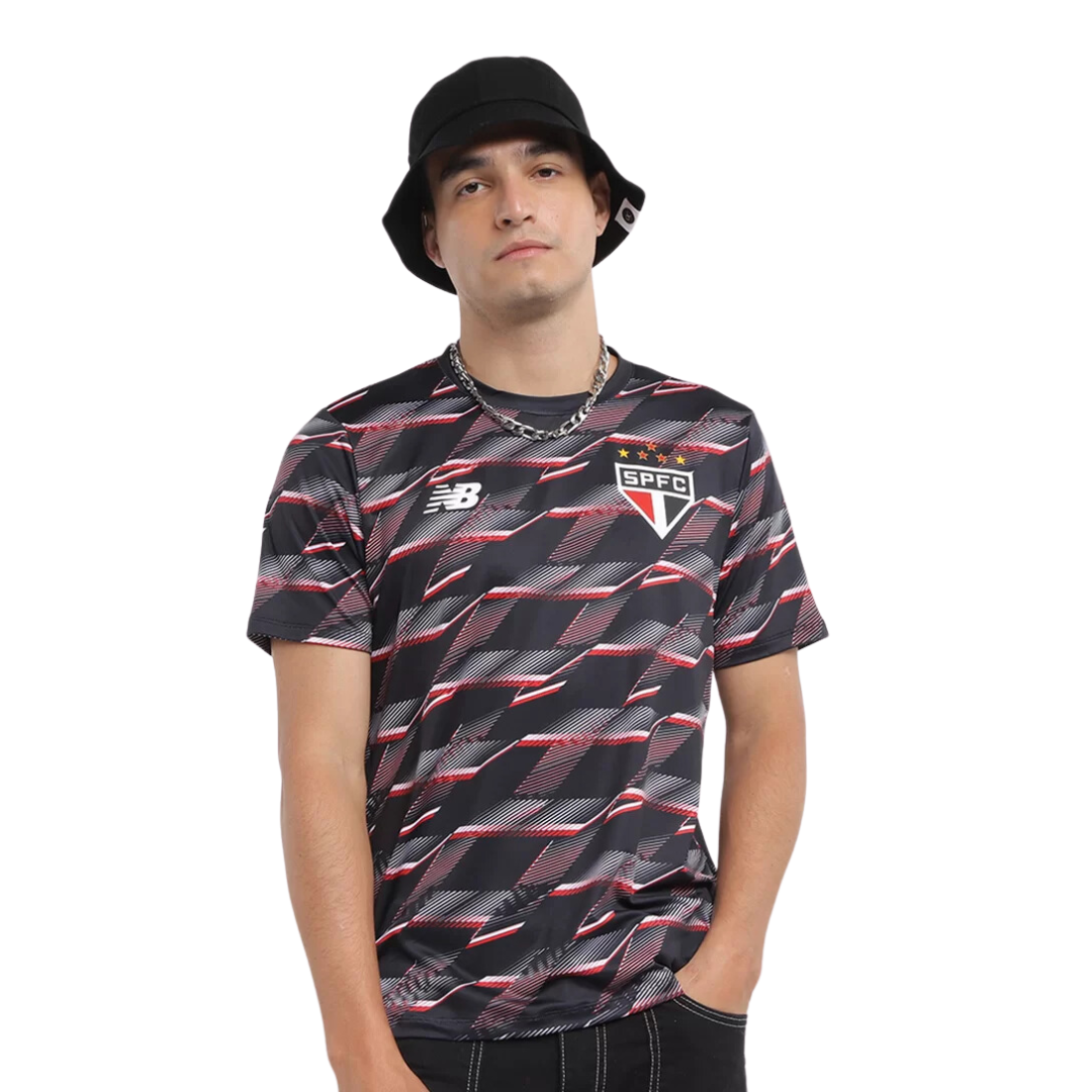 Camisa São Paulo New Balance Pré Jogo 24/25