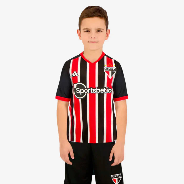 Conjunto Infantil Adidas São Paulo II 2023/24