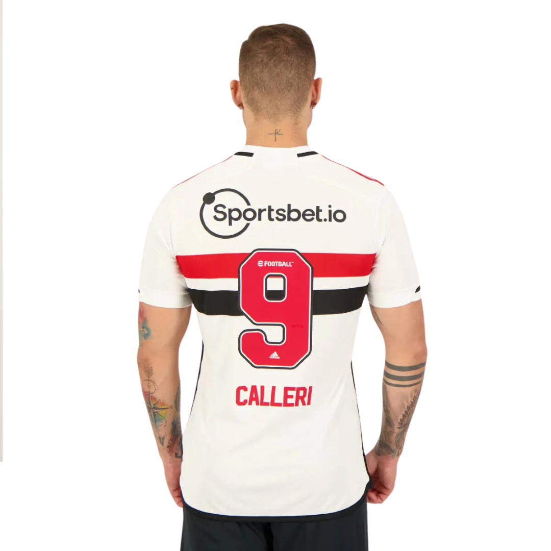 Camisa Adidas São Paulo I 2023 9 Calleri