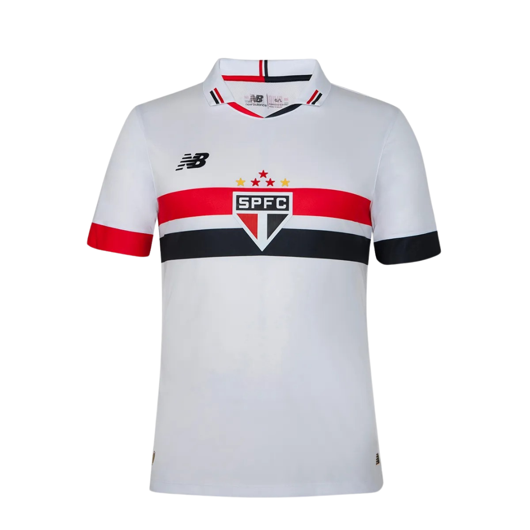 Camisa São Paulo New Balance Versão Jogador 24/25 Home