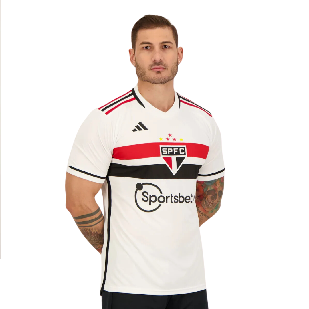 Camisa Adidas São Paulo I 2023 19 James