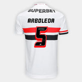 Camisa Lançamento São Paulo I 2025/26 - Branco - Arboleda Nº 5